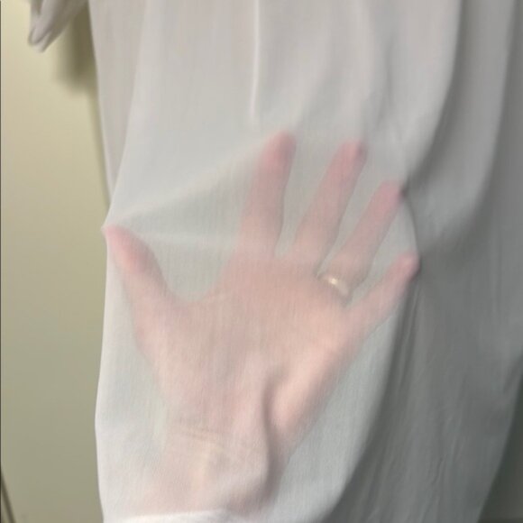 Wilfred Cream Sheer Top - Picture 3 of 6